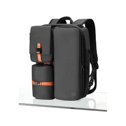 15,6"Рюкзак NINETYGO 3 in 1 Delachable Backpack (69414132354955) темно-серый