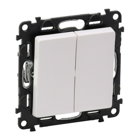 Выключатель Legrand Valena Life 752405 2х клавишный белый