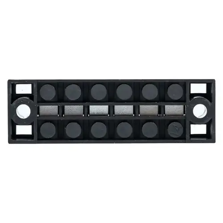 Колодка клеммная карболитовая Deluxe TB - 1506 (15A 6P) (TB - 1506 (15A 6P)) 1 черный