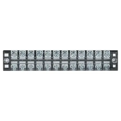 Колодка клеммная карболитовая Deluxe TB - 2512 (25A 12P) (TB - 2512 (25A 12P)) 1 черный