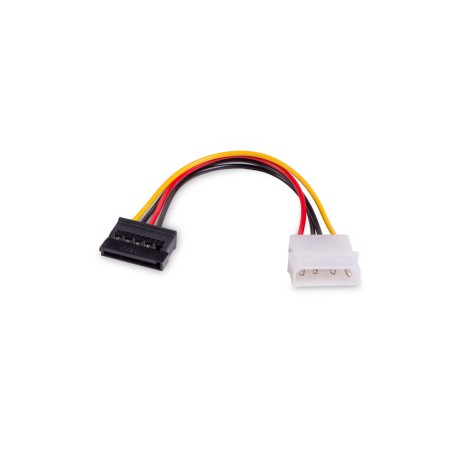 Переходник Molex - Sata Molex 4pin SATA iPower iPSMtS 0.17 м черный