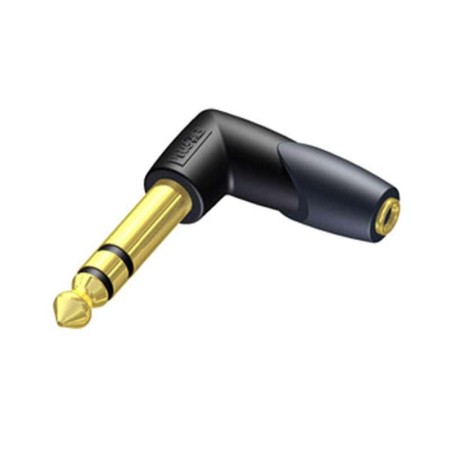 Переходник 3.5 мм jack - 6.3 мм jack PROCAB CLP205 черно-золотистый