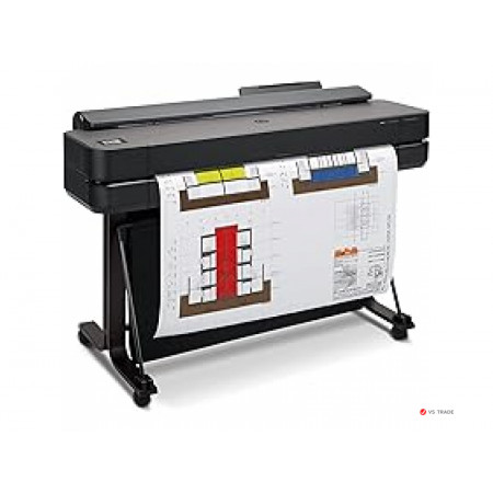 Плоттер HP Inc DJ T630 (5HB11D) черный