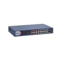 Коммутатор Hikvision DS-3E1318P-EI/M синий