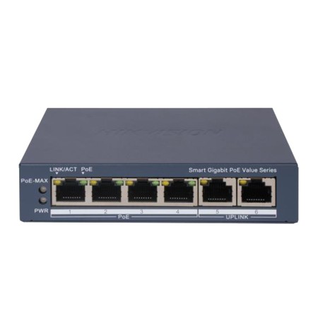Коммутатор Hikvision DS-3E1506P-EI синий