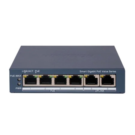 Коммутатор Hikvision DS-3E1506P-EI синий