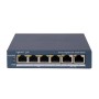 Коммутатор Hikvision DS-3E1506P-EI синий