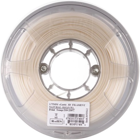 Пластик для 3D принтера eSUN natural (eLastic175N1) натуральный