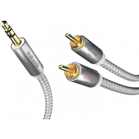 Кабель inakustik MiniJack-2RCA Premium 1.5m (4001985507887)