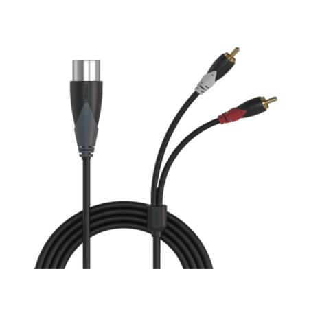 Кабель XLR - 2 x RCA PROCAB CLA703/1.5 1.5 м черный