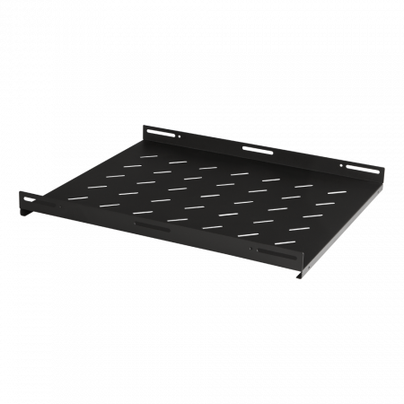 Полка для серверного шкафа Lanmaster TWT-CBB-S4-10/100 черный