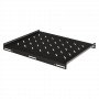Полка для серверного шкафа Lanmaster TWT-CBB-S4-10/100 черный