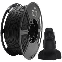 Пластик для 3D принтера eSUN deep black (ePLA-Matte175DB1) черный