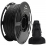 Пластик для 3D принтера eSUN deep black (ePLA-Matte175DB1) черный