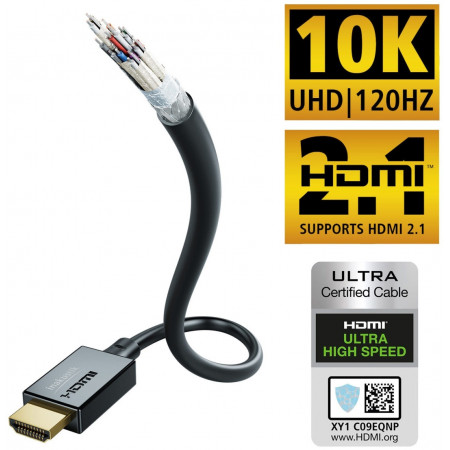 Кабель HDMI - HDMI Inakustik Star II (EAN:4001985254705) 1 м черный