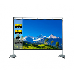 100" Экран для проектора Deluxe DLS-OT221-125 белый