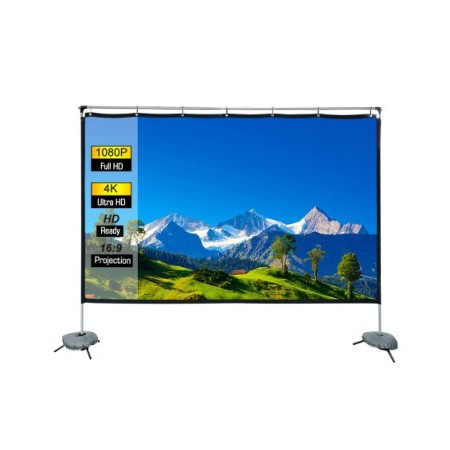 100" Экран для проектора Deluxe DLS-OT221-125 белый