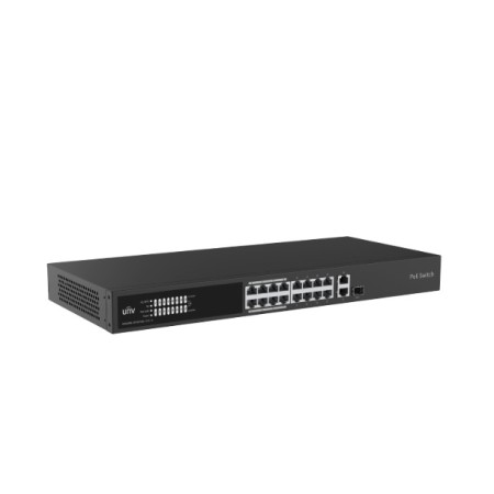 Коммутатор Uniview NSW3000-16T1GT1GC-LPOE-IN черный