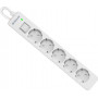 Сетевой фильтр Defender DFS 141 (99433) белый 1.5 м