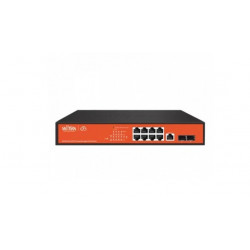Коммутатор Wi-Tek WI-PCMS310GF черный