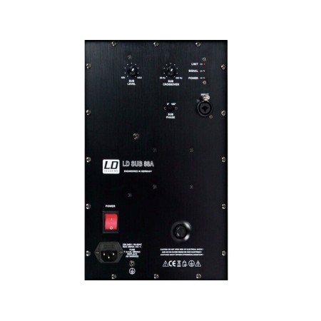Громкоговоритель активный сабвуфер LD SYSTEMS LDSUB88A черный