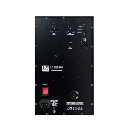 Громкоговоритель активный сабвуфер LD SYSTEMS LDSUB88A черный