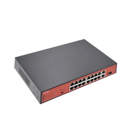 Коммутатор Wi-Tek WI-PS518G v4 черный