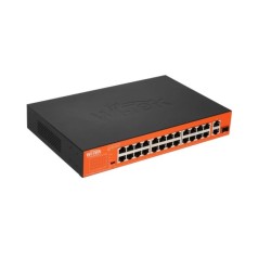 Коммутатор Wi-Tek WI-PS526GH черный