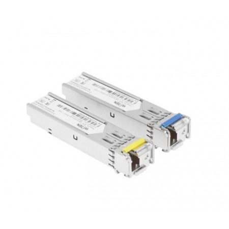 Комплект трансиверов Wi-Tek WI-SFP10LC-20KM серебристый