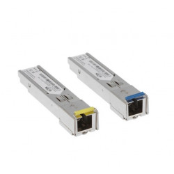 Комплект трансиверов Wi-Tek WI-SFP10SC-20KM серебристый