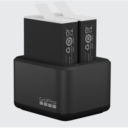 Зарядное устройство GoPro ADDBD-211-VE Enduro Dual Battery Charger+Battery черный