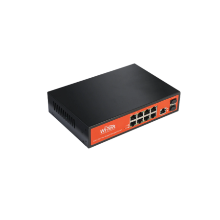 Коммутатор Wi-Tek WI-MS310GF черный