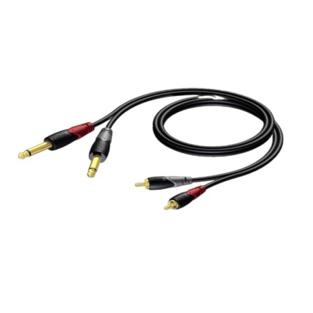 Кабель 2 х RCA - 2 х RCA PROCAB CLA800/15 15 м черный