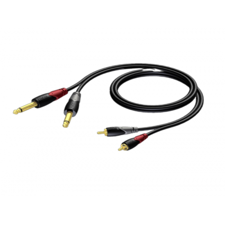 Кабель 2 x RCA - 2 x RCA PROCAB CLA800/5 5 м черный