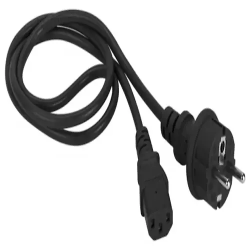 Кабель C13-Schuko прямая Lanmaster C13-Schuko прямая (LAN-PP13/SH-0.5-BK) 0.5 м черный