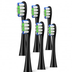 Набор сменных насадок Oclean Plaque Control Brush Head (6-pk) (P1C5B06) черный