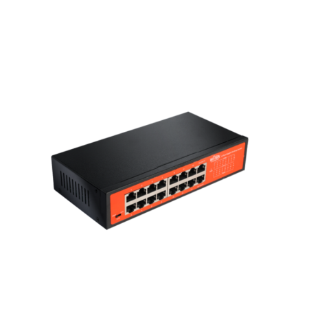 Коммутатор Wi-Tek WI-SG116D V2 черный