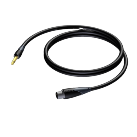Кабель 6.3 mm jack - XLR PROCAB CLA591/10 10 м черный