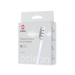 Набор сменных насадок Oclean Plaque Control-Brush Head (2-pk) (P1C9) серебристый
