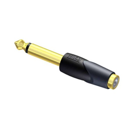 Переходник для аудио RCA - 6,3 mm jack PROCAB CLP104 черный
