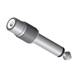 Переходник 6.3 mm jack – RCA PROCAB VC104 серый