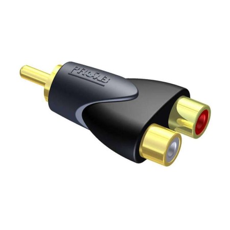 Переходник RCA - 2 x RCA PROCAB CLP106 черный