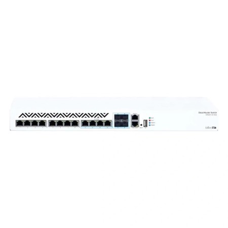 Коммутатор MikroTik CRS312-4C+8XG-RM белый