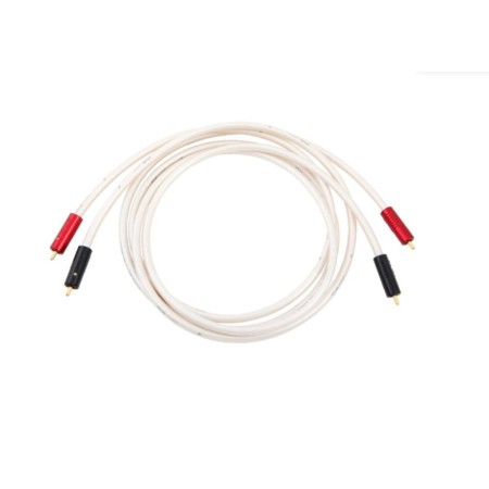Кабель 2 x RCA - 2 x RCA Atlas Element Achromatic (5056453507875) 1 м белый