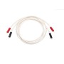 Кабель 2 x RCA - 2 x RCA Atlas Element Achromatic (5056453507875) 1 м белый