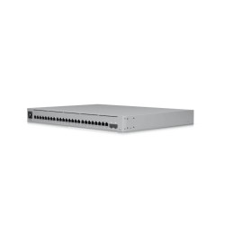 Коммутатор Ubiquiti USW-Enterprise-24-POE серебристый