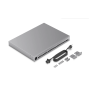 Коммутатор Ubiquiti USW-Enterprise-24-POE серебристый