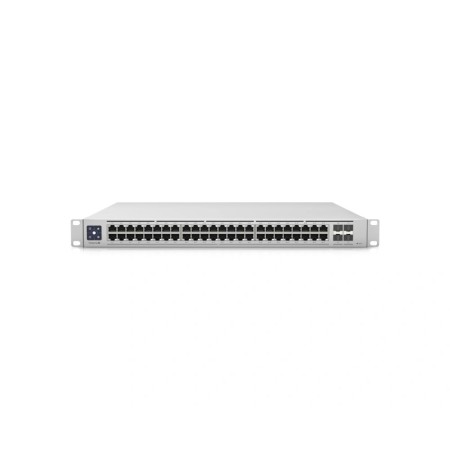 Коммутатор Ubiquiti USW-Enterprise-48-POE серебристый