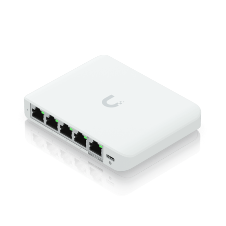 Коммутатор Ubiquiti UniFi Switch Flex Mini 2.5G (USW-FLEX-2.5G) белый