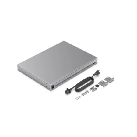 Коммутатор Ubiquiti Pro Max 24 (USW-PRO-MAX-24) серебристый